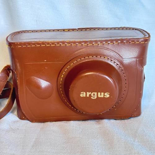 Vintage argus film camera 50mm - camera,