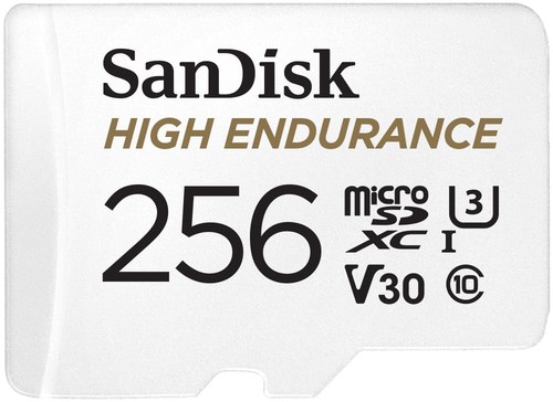 256gb high endurance microsdxc - 256gb,